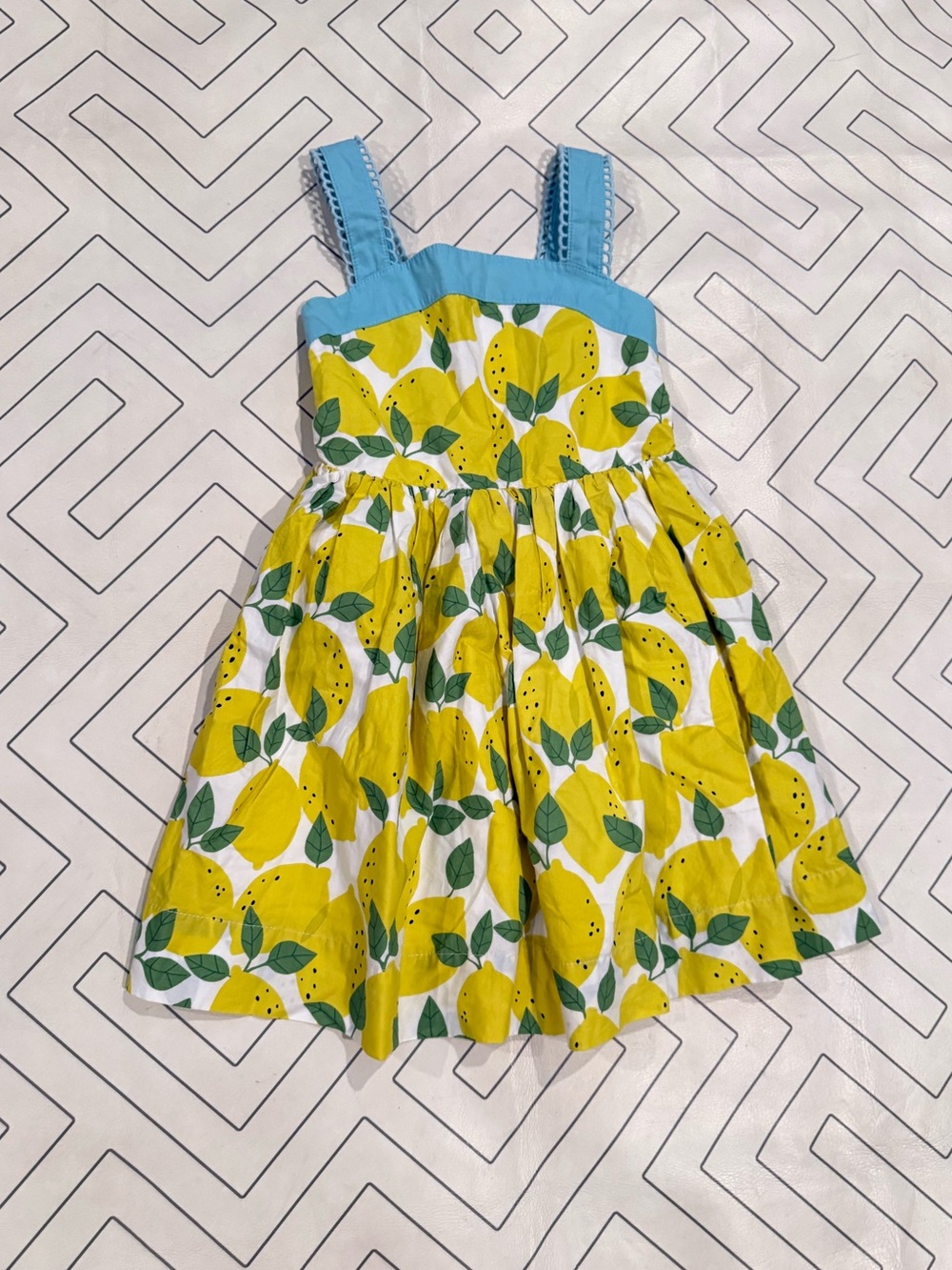 Mini Boden Lemon Dress